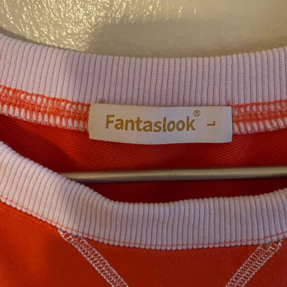 Fantaslook Sweatshirt for Women Crewneck Long Sleeve – Size L - Picture 6 of 9